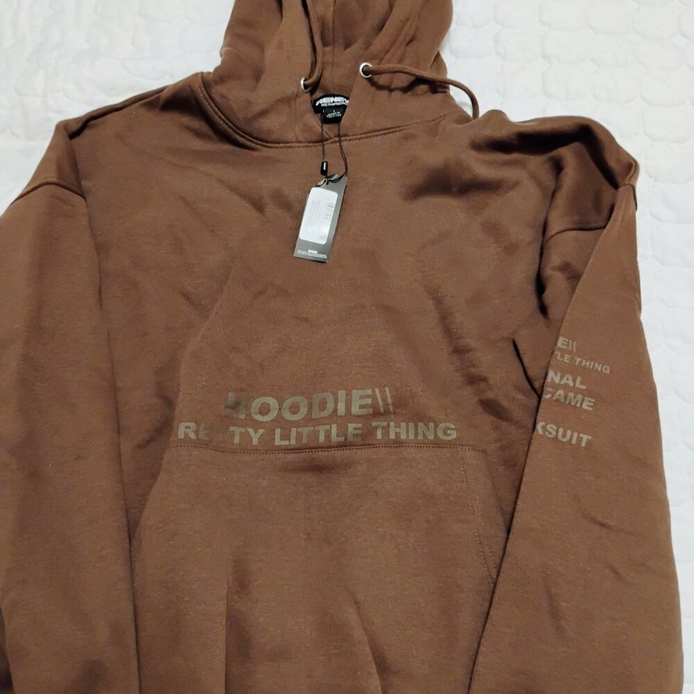 Pretty little thing Brown sweatshirt